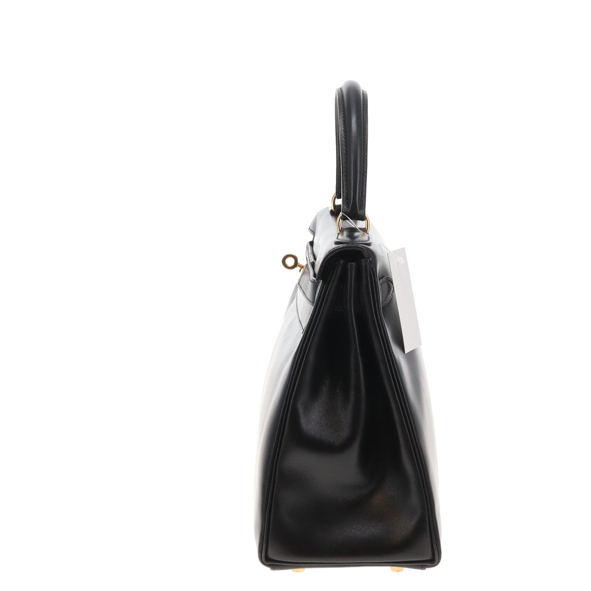 Hermes Kelly Retourne 28 Black Box Calf GHW 1999