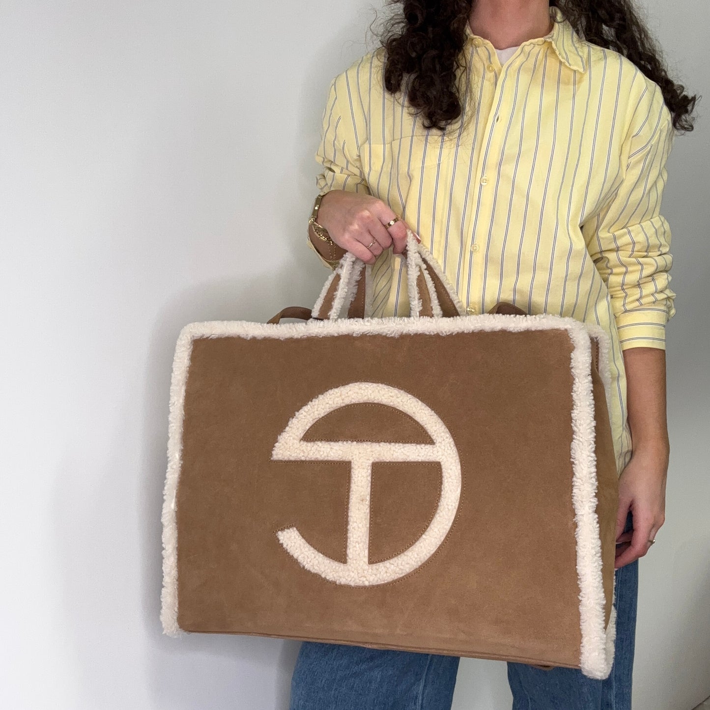 Telfar X UGG Large Shopper Chestnut