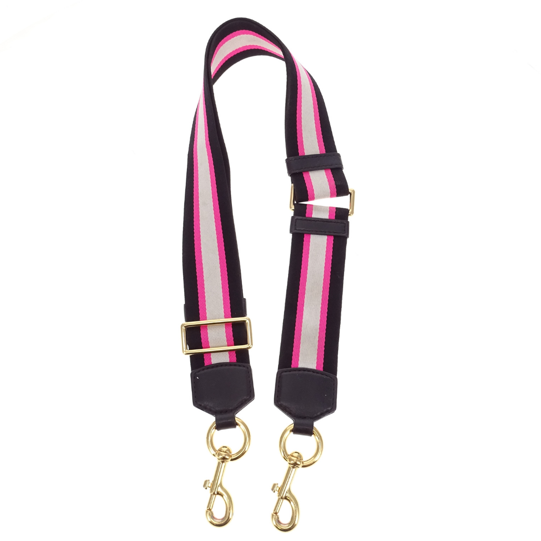 Marc Jacobs Bag Strap For Crossbody Bags Pink Stripe