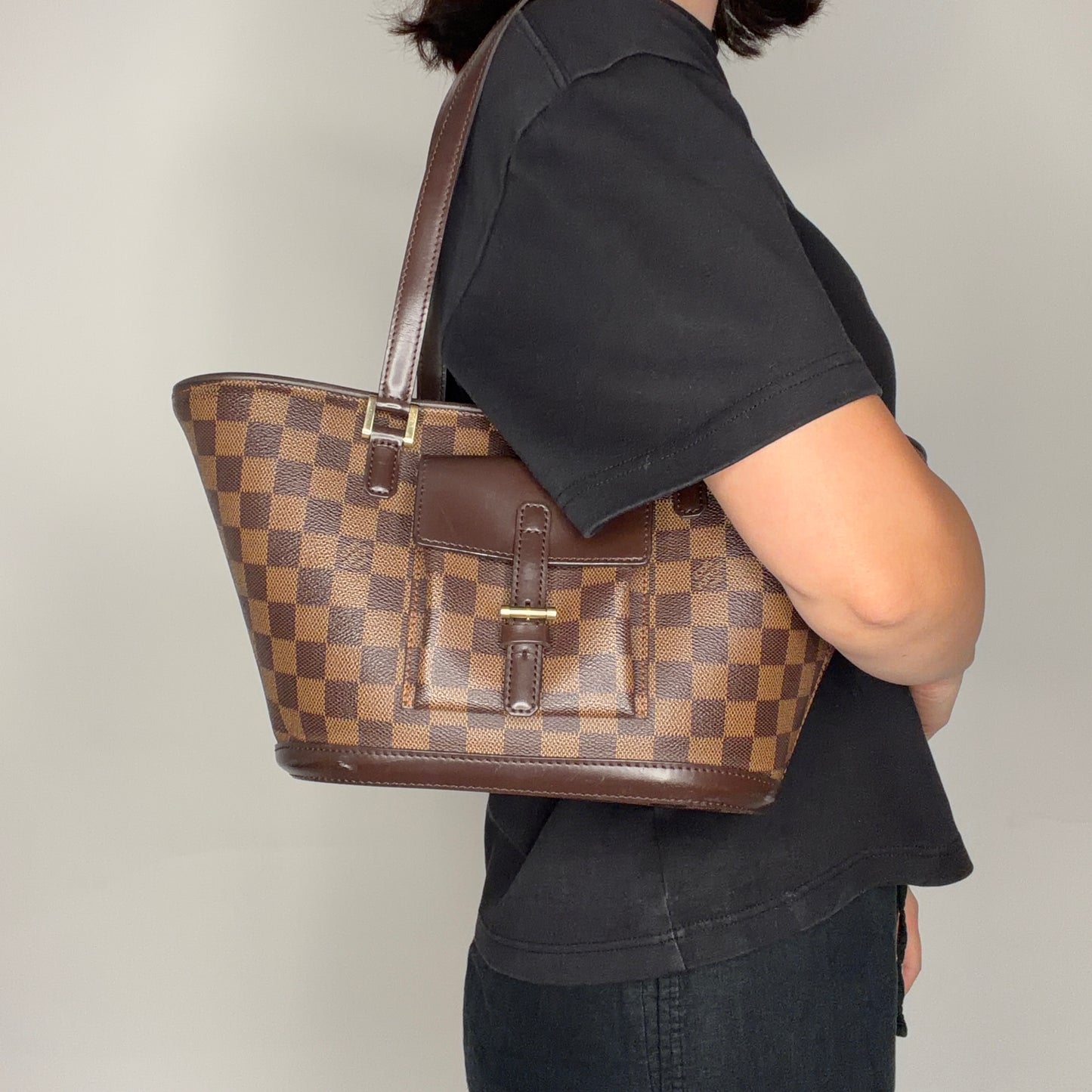 Louis Vuitton Manosque PM Damier Ebene BA0018 - 2008
