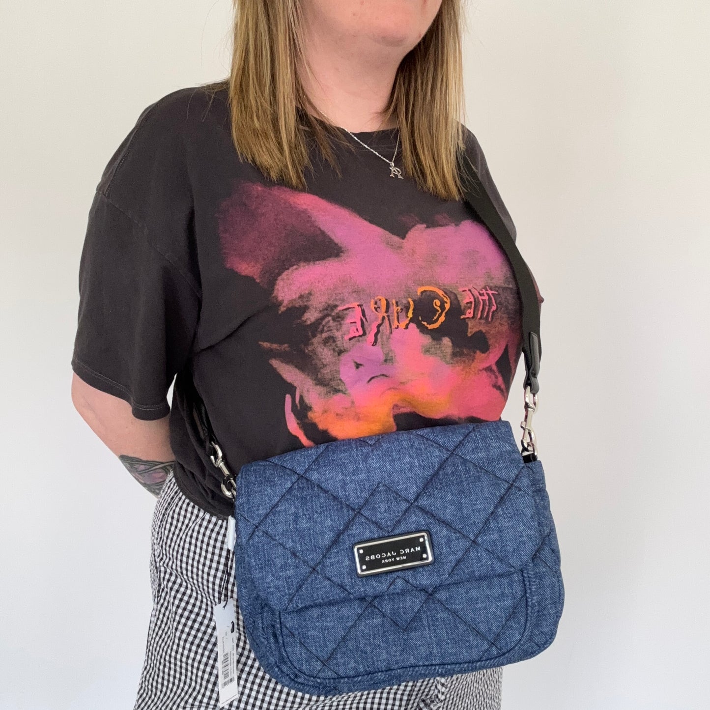 Marc Jacobs Utility Messenger Denim Blue