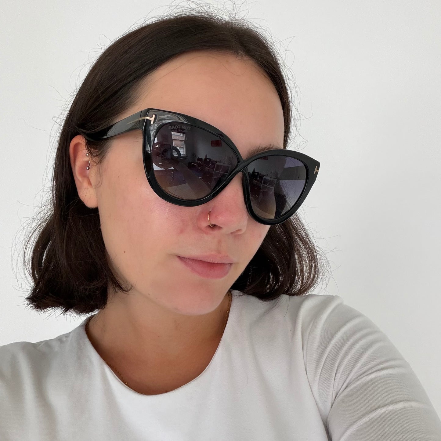 Tom Ford Arabella Sunglasses Polarized Black