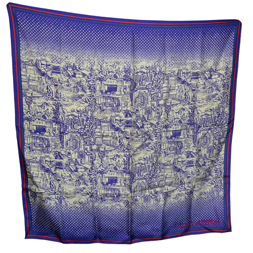 Louis Vuitton Silk Scarf History Of LV 70cm