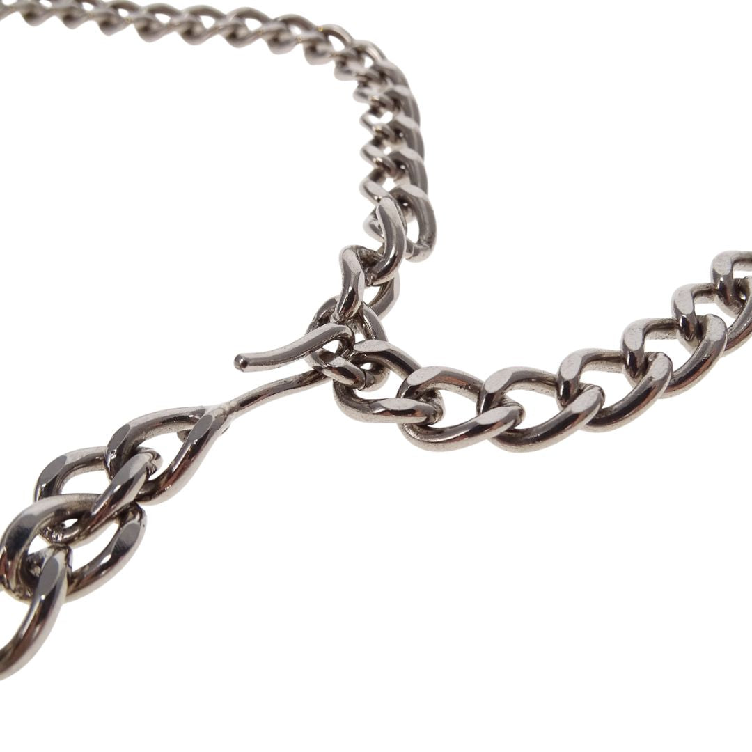 Chanel Monogram Metal 2007 V Dress Belt