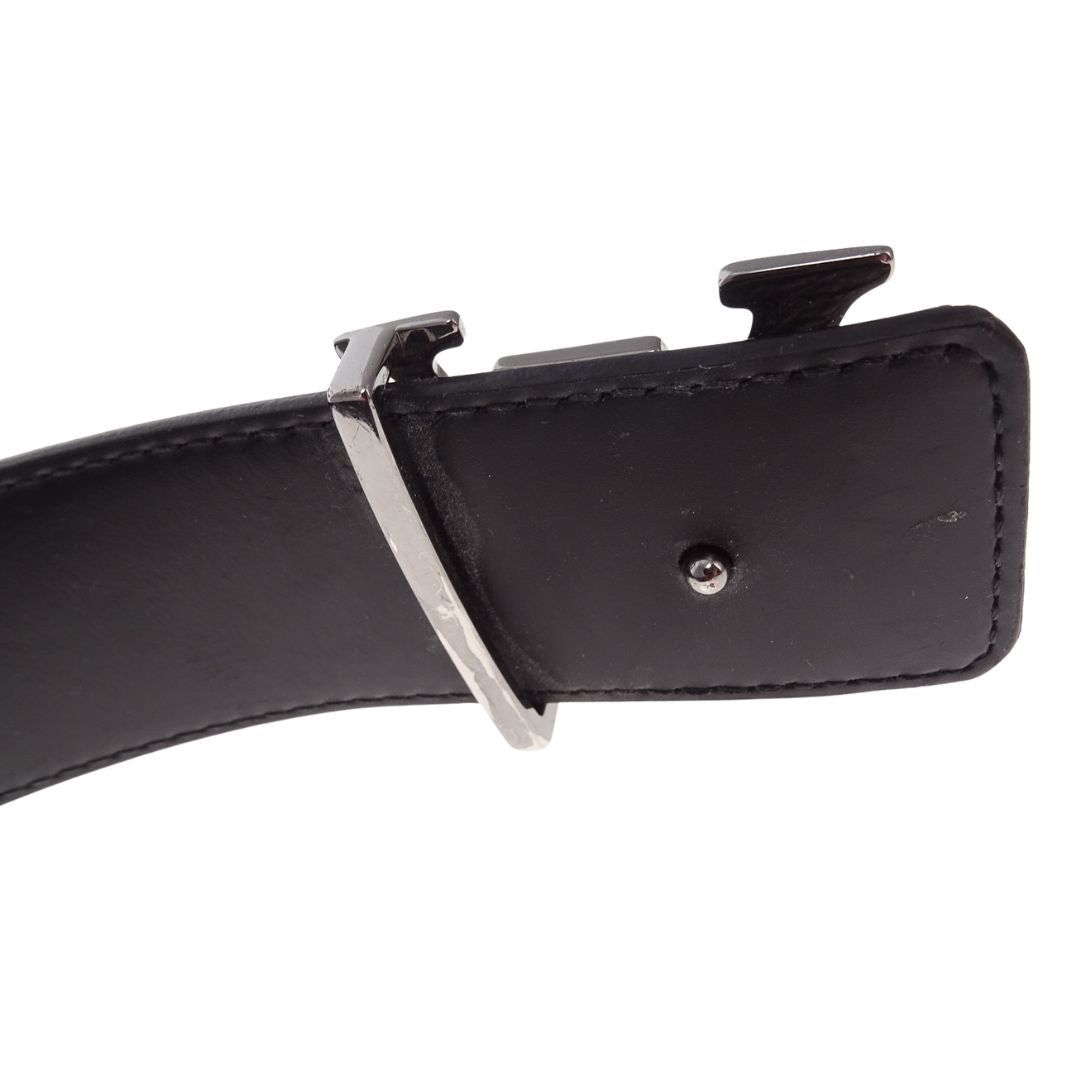 Louis Vuitton Initiales Belts Monogram Eclipse 90/36 AC0284