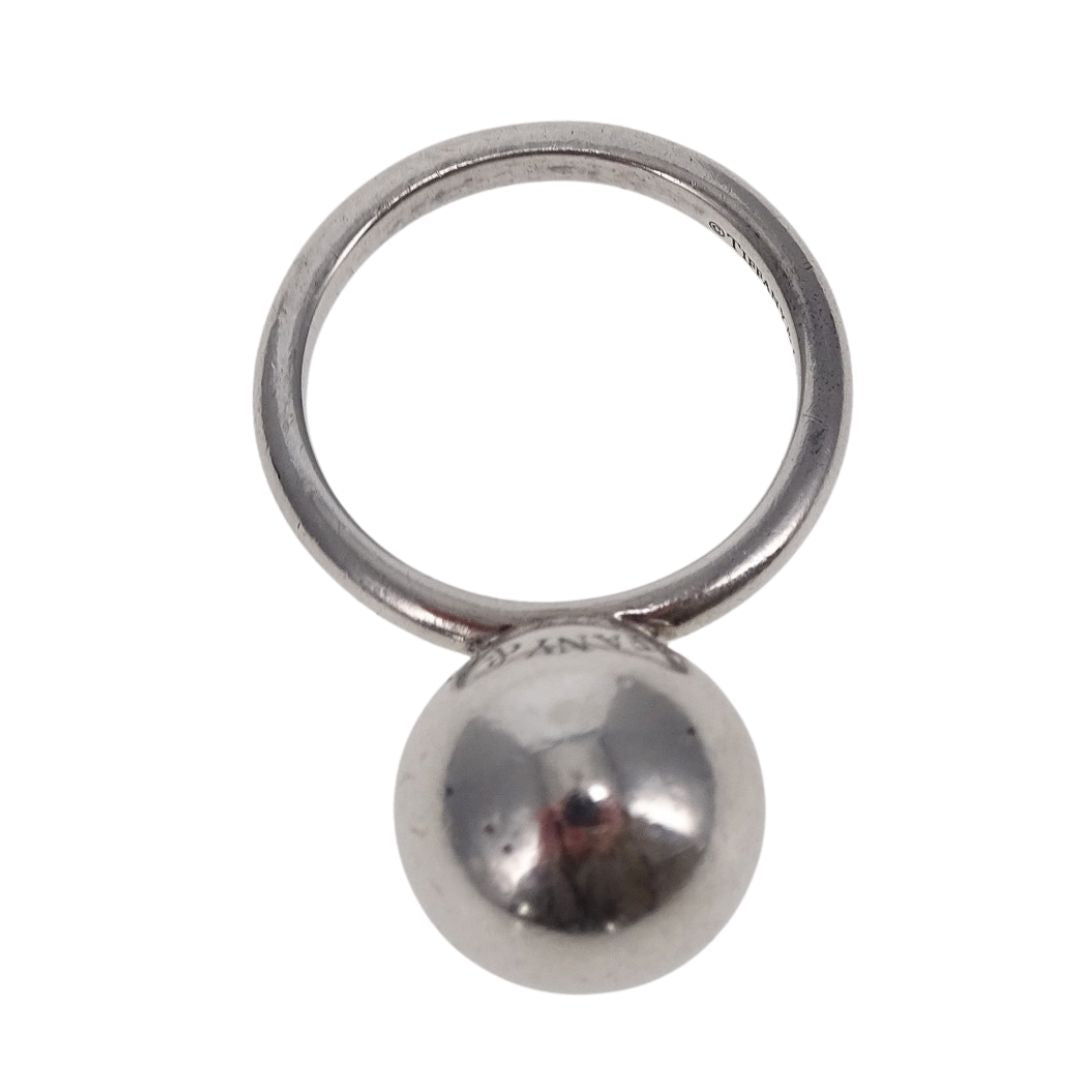 Tiffany & Co Hardware Ball Ring Sterling Silver (size 50)