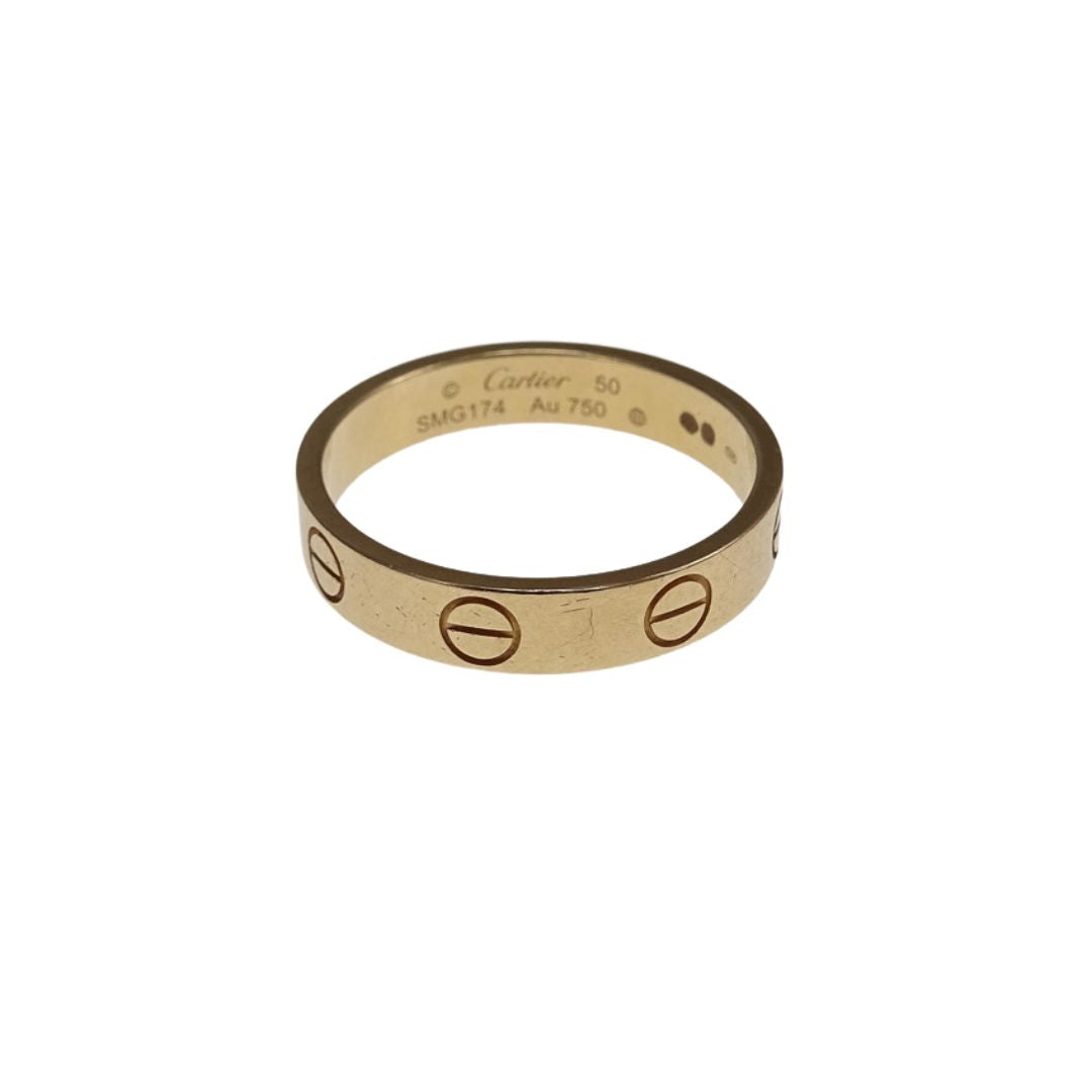 Cartier Love Ring Small Model Yellow Gold (size 50)