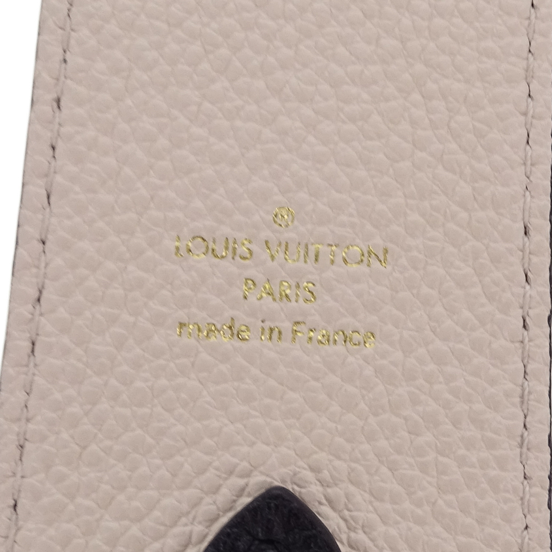 Louis Vuitton Strap For Shoulder Bags In Noir & Beige Monogram