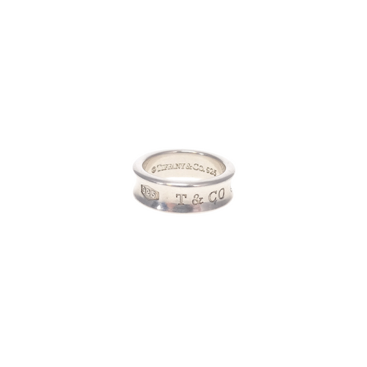 Tiffany & Co 1837 Ring Sterling Silver (size 51)