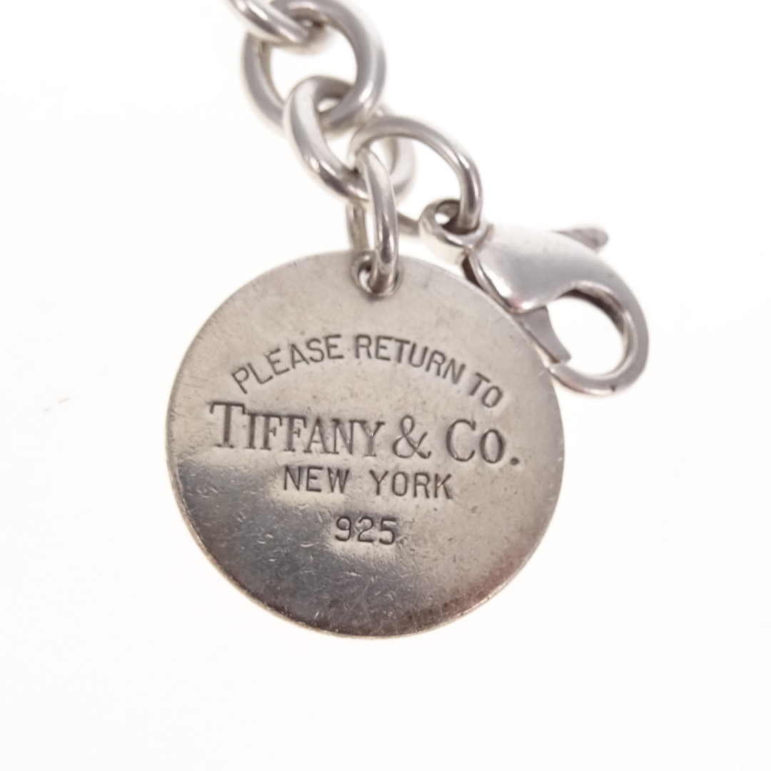 Tiffany & Co RTT Disc Tag Bracelet Sterling Silver