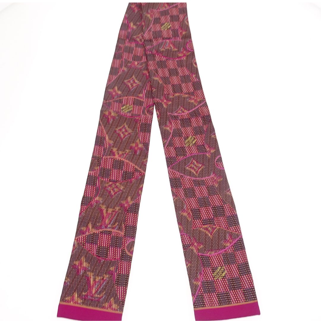 Louis Vuitton Bandeau Damier Pop 100% Silk