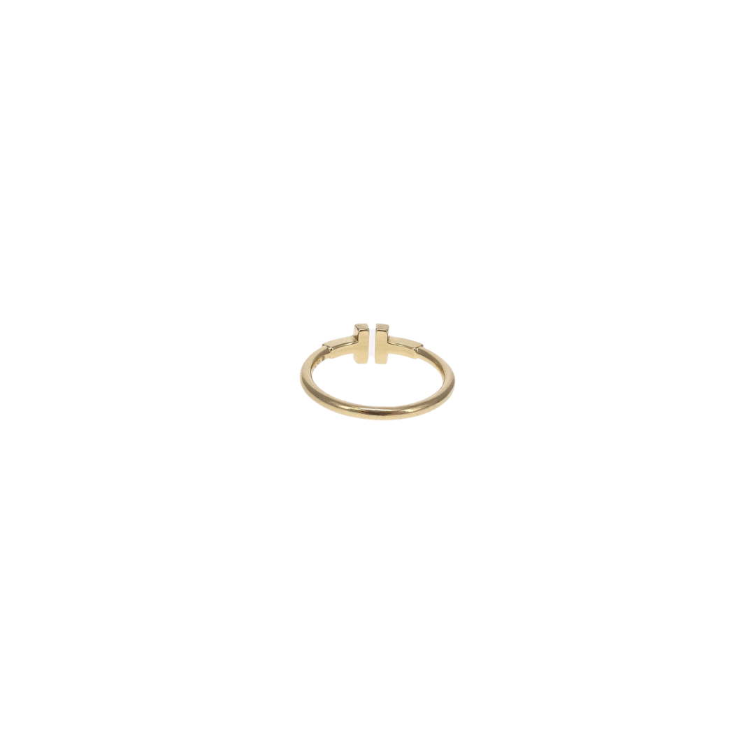 Tiffany 18 Carat Gold T Wire Ring