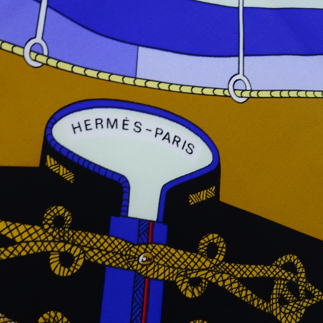 Hermes Circus 100% Silk Scarf 90