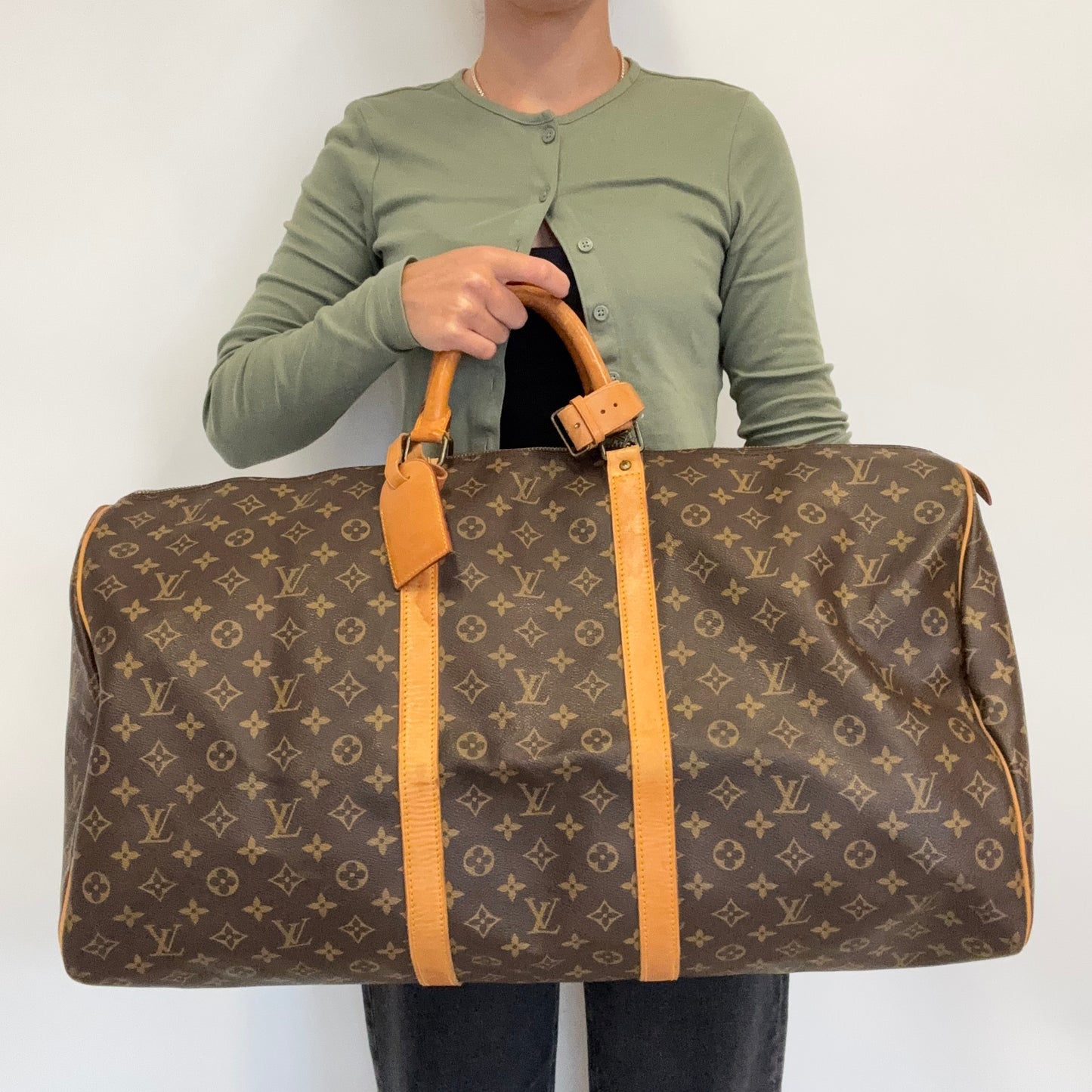 Louis Vuitton Keepall 60 Mono Vintage - 1985