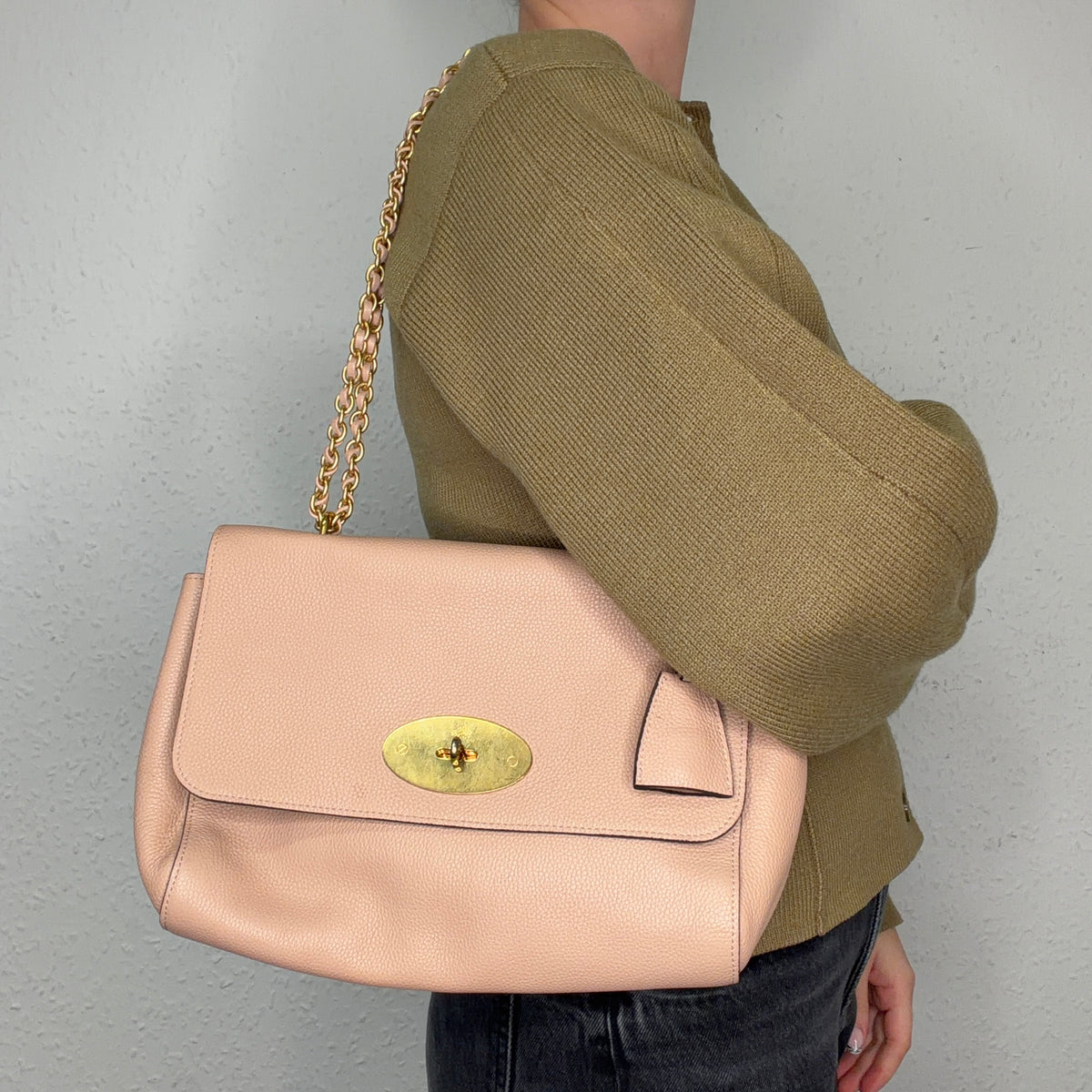 Mulberry Lily Medium Rosewater Sm Classic Grain GHW