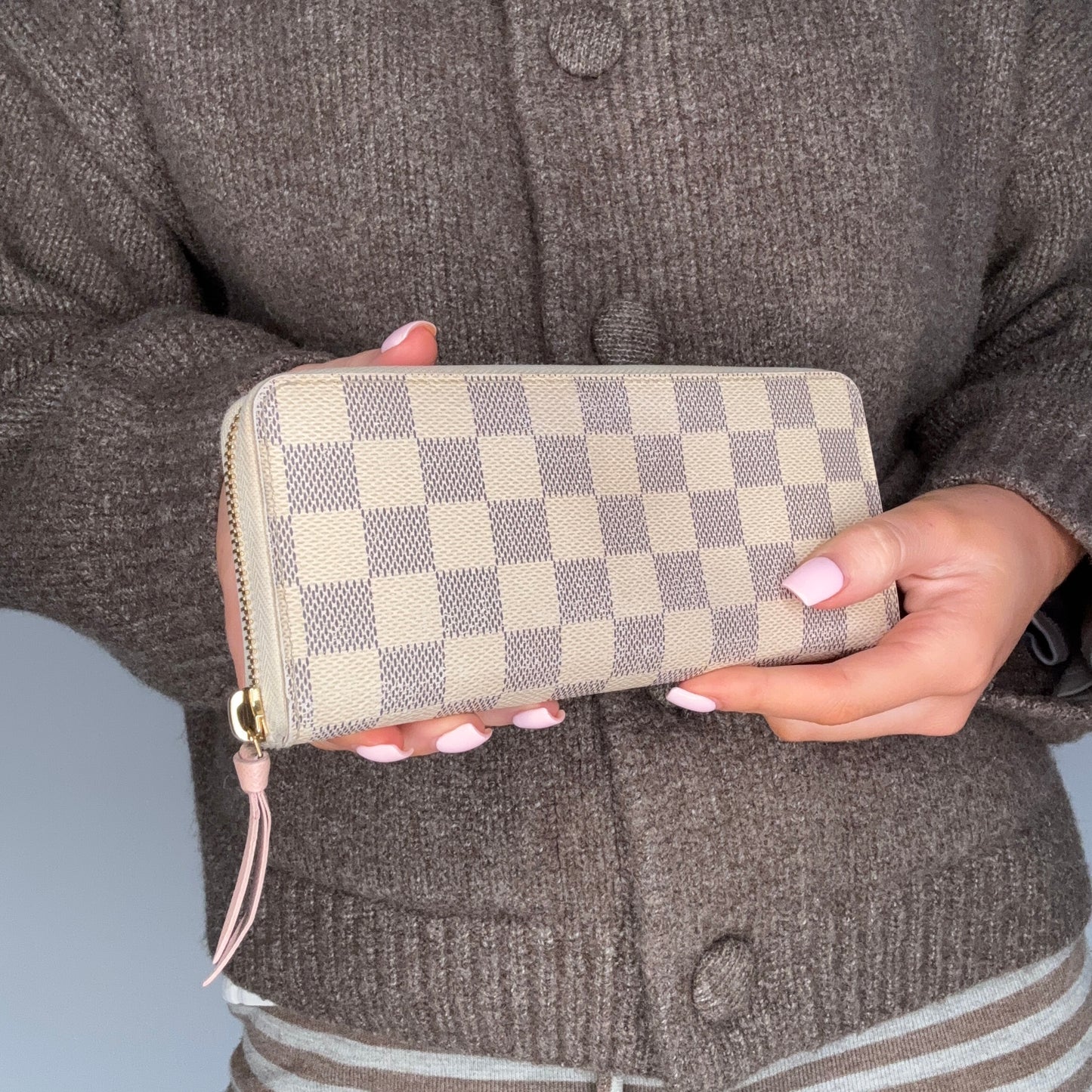 Louis Vuitton Clemence Wallet Damier Azur GI2117