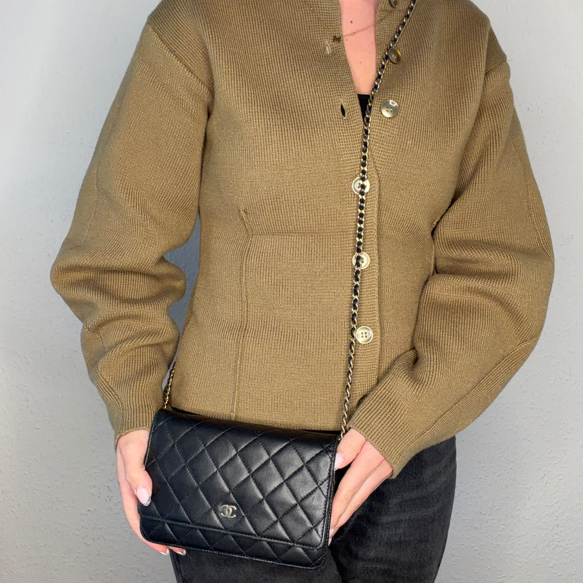 Chanel Wallet on Chain Classic Black Lambskin 2014