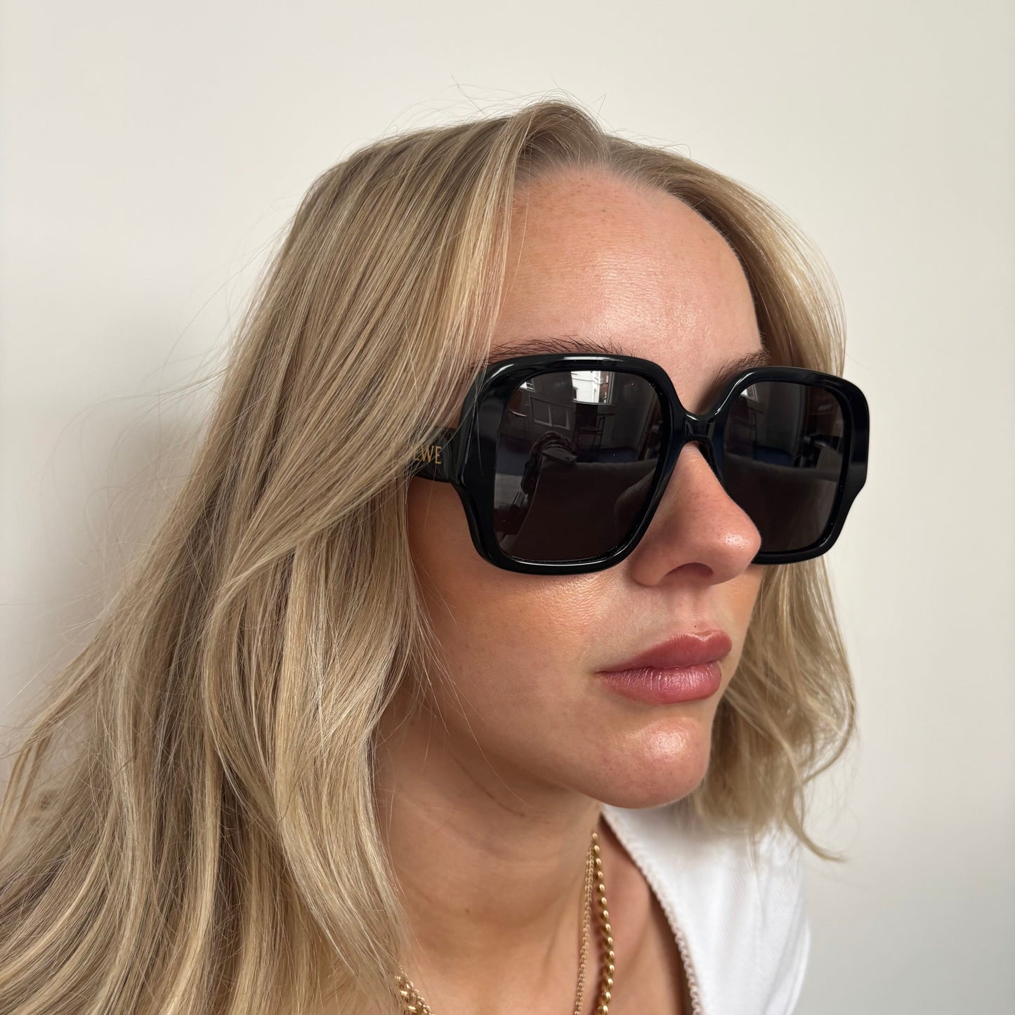 Loewe LW40134U Black Sunglasses