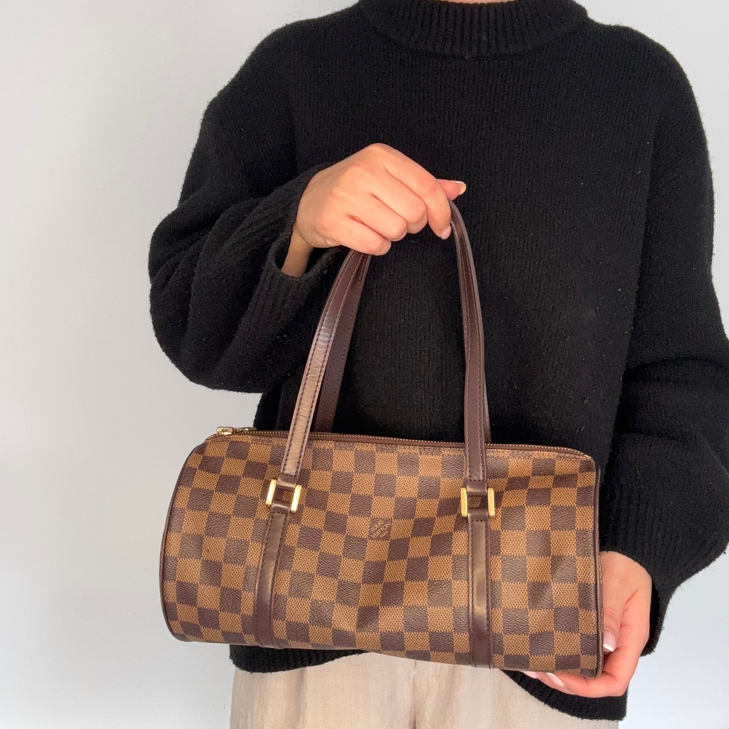 Louis Vuitton Papillon 30 with Baby Vintage