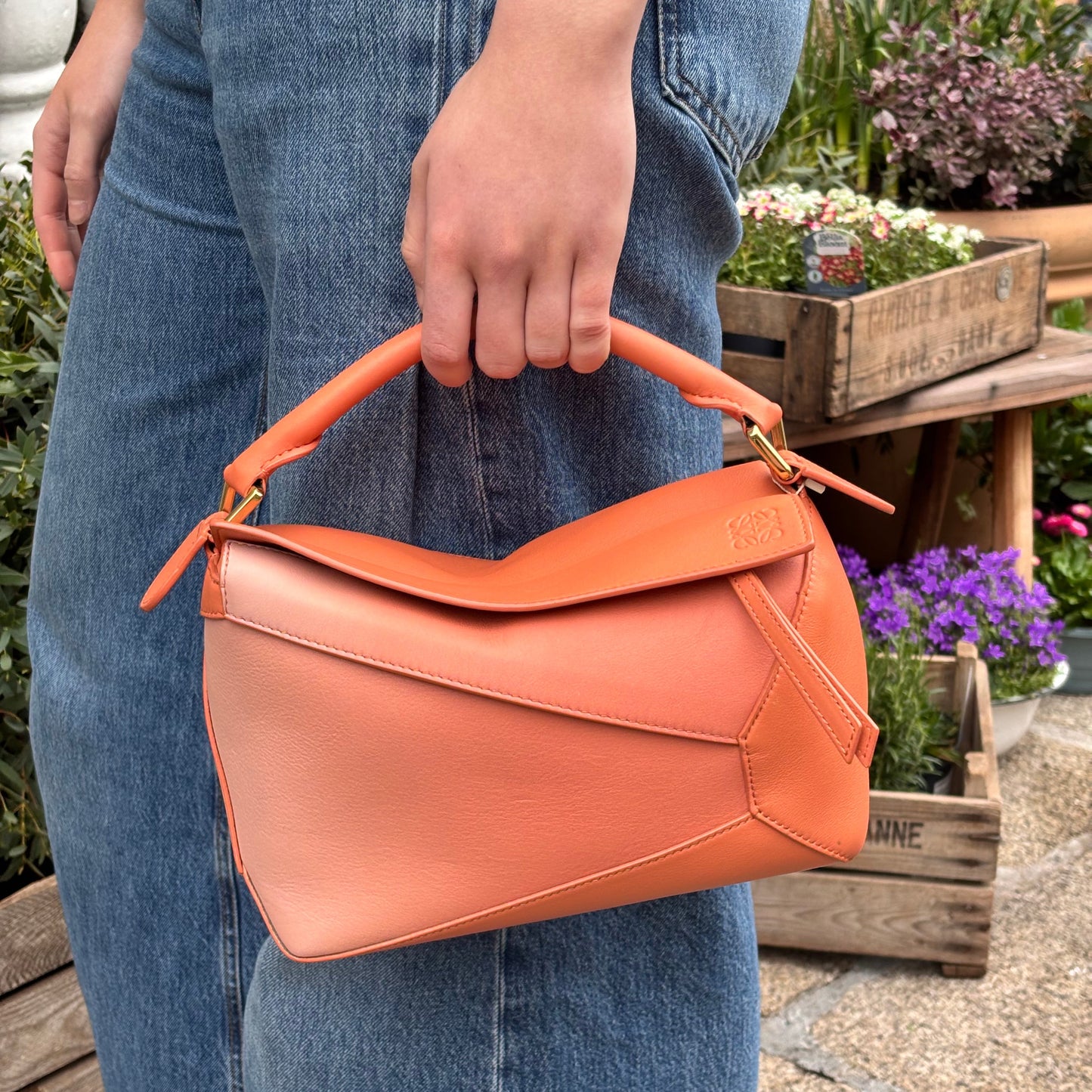 Loewe Puzzle Small Paula's Ibiza Degrade Orange