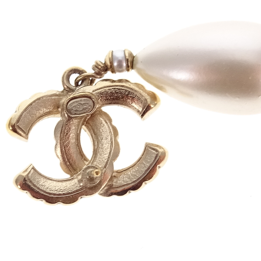 Chanel CC Pearl Drop Earrings 2020