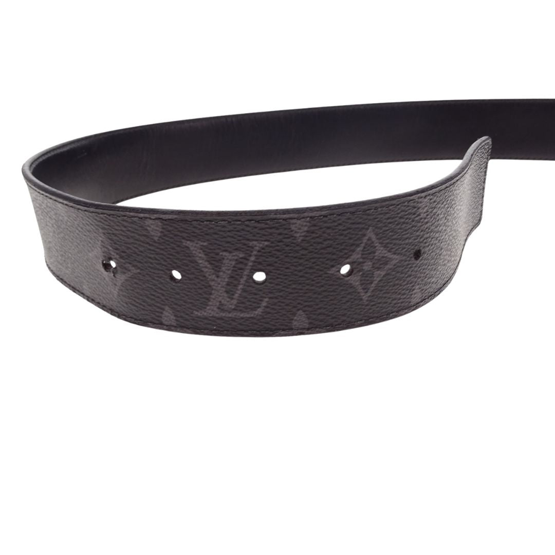 Louis Vuitton Initiales Belts Monogram Eclipse 90/36 AC0284