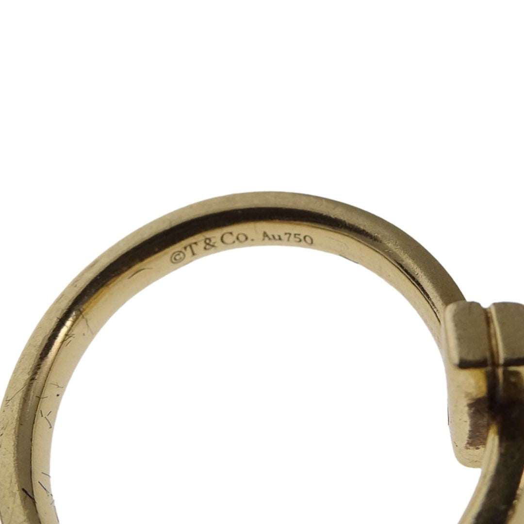 Tiffany & Co T1 Ring Yellow Gold with Diamonds - size 50