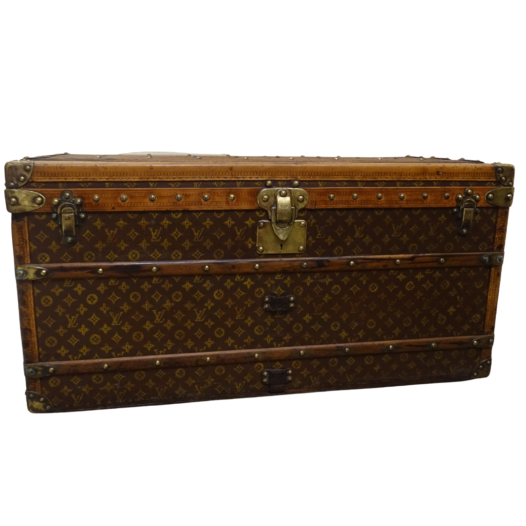 Louis Vuitton Antique Steamer Trunk 1920's - 1930's