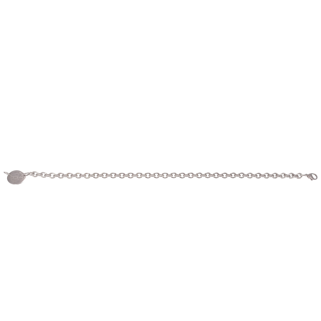 Tiffany RTT Oval Plate Choker In Sterling Silver