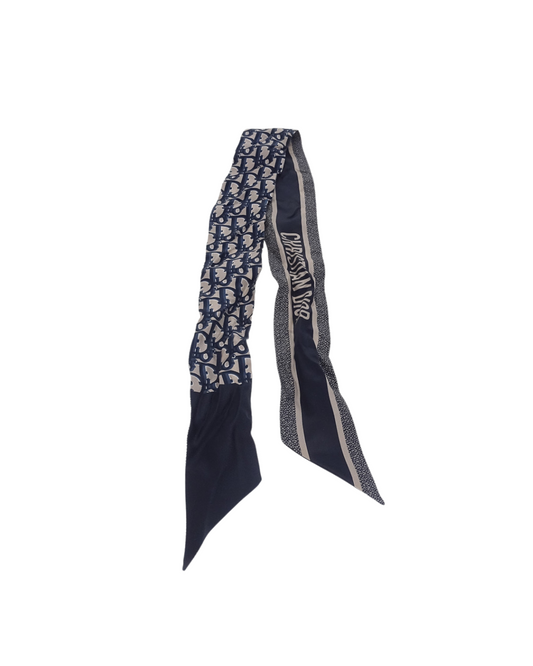 Dior Oblique 100% Silk Twilly