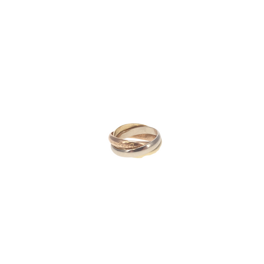Cartier Trinity Ring 18k White/Yellow/Rose Gold Size 51 (RRP €2170)