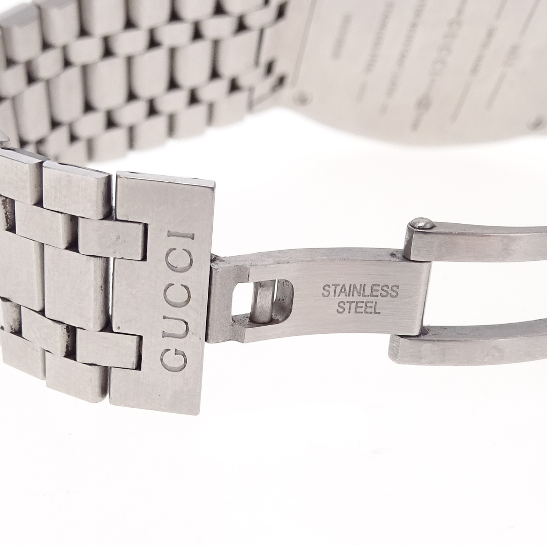 Gucci 25H 30mm Watch Brass and Stainless Steel