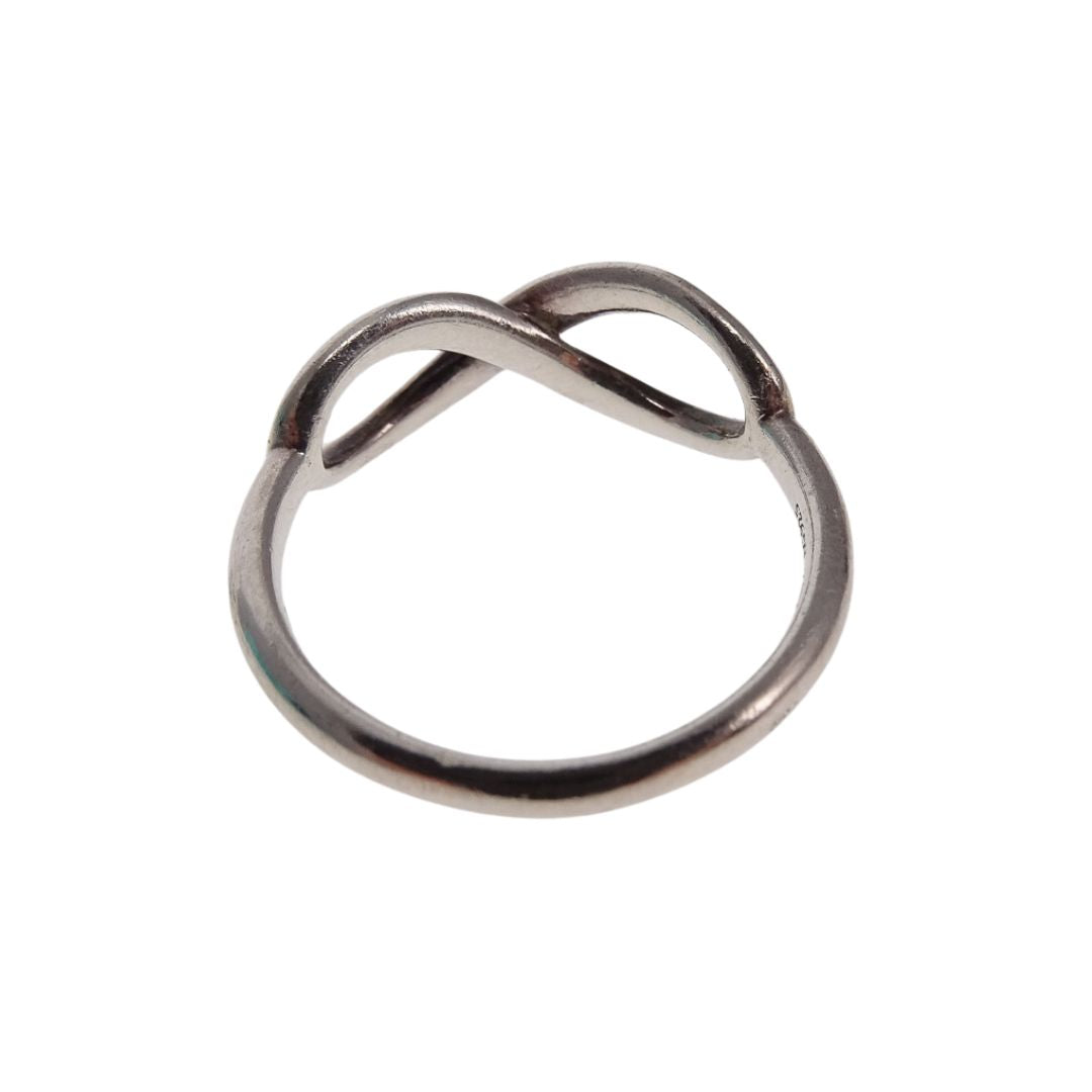 Tiffany & Co Infinity Ring Sterling Silver (size 53)