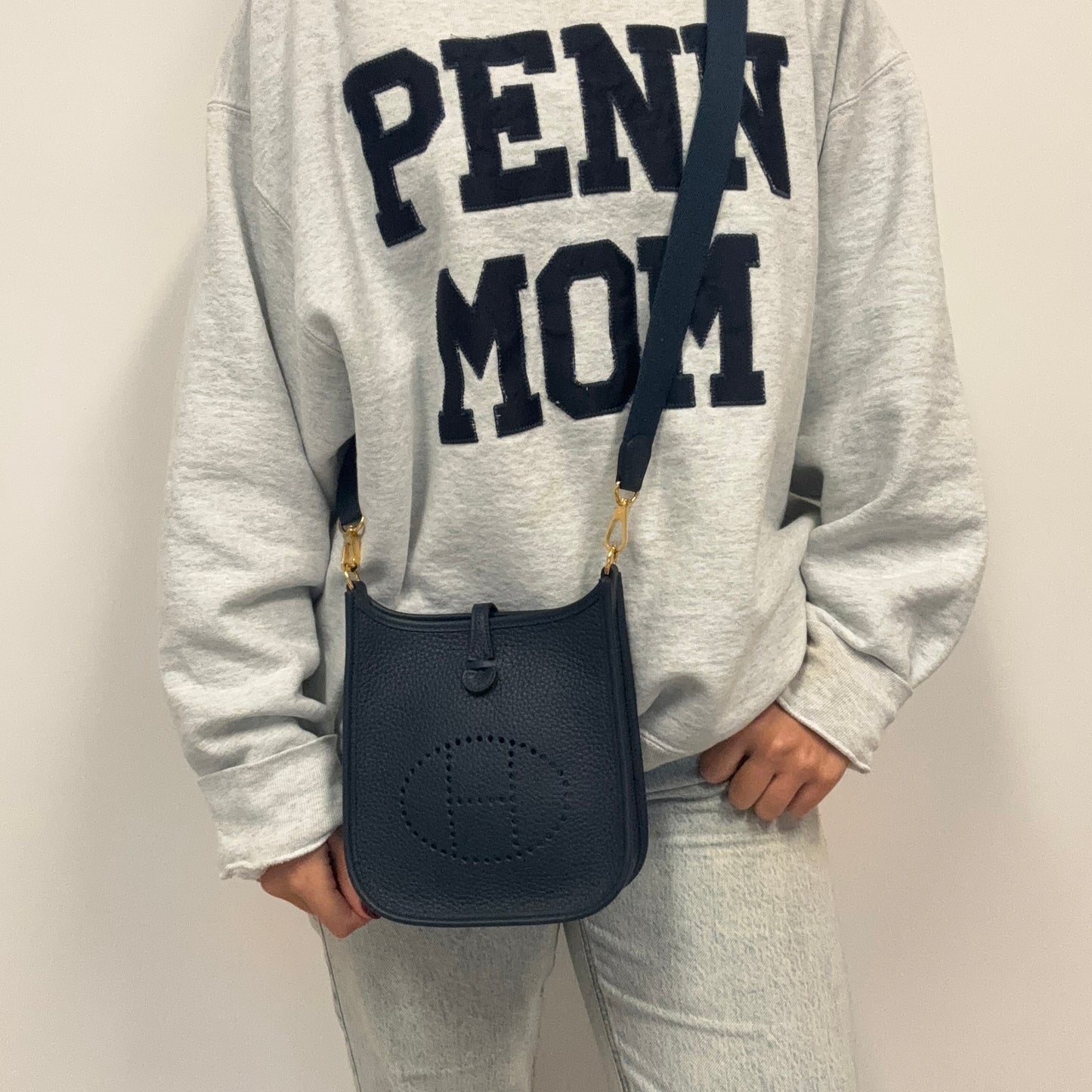 Hermes Evelyne TPM Bleu De Prusse Clemence GHW 2023