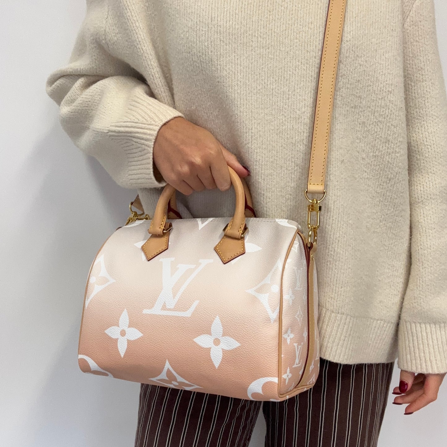 Louis Vuitton Speedy Bandouliere 25 Brume By The Pool