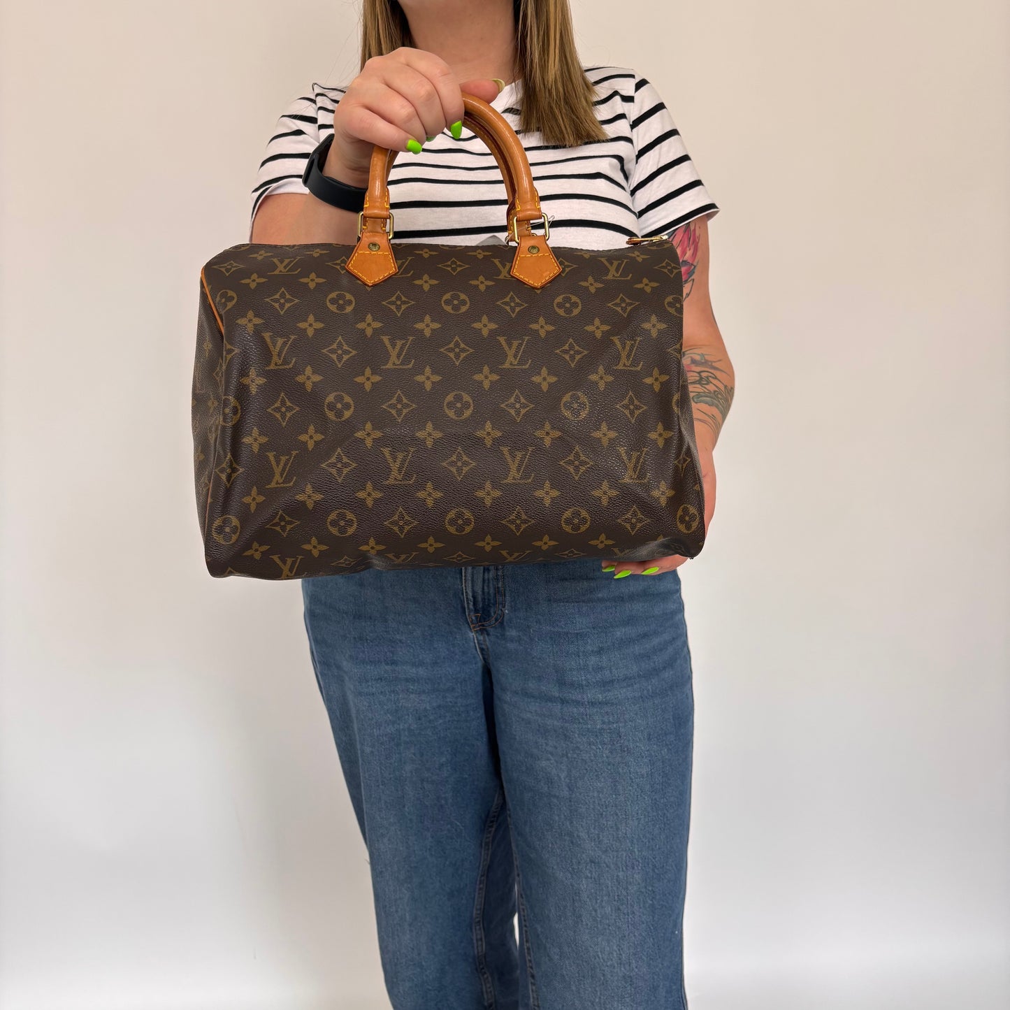 Louis Vuitton Speedy 35 Monogram Classic MB0951 - 1991