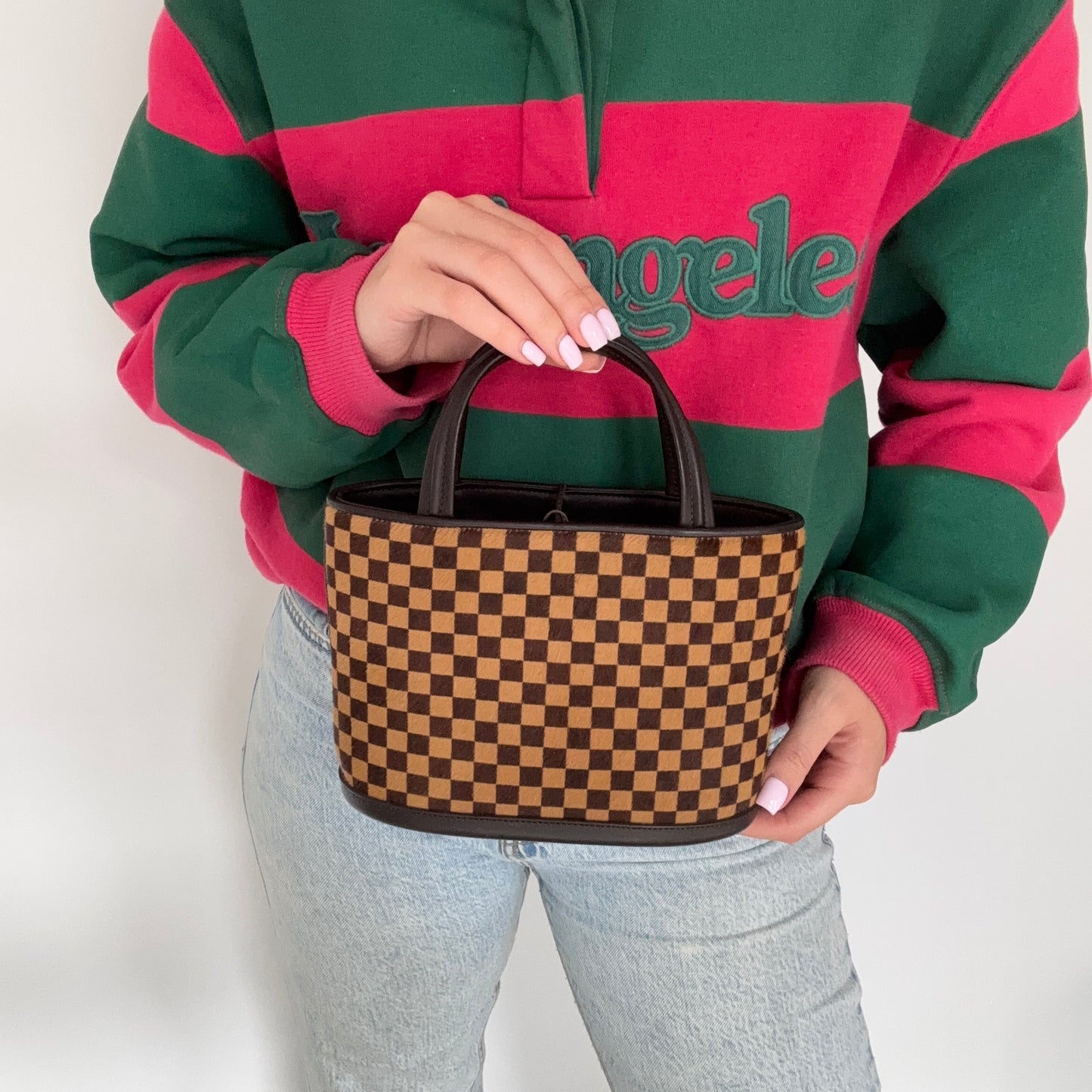 Louis Vuitton Impala Damier Sauvage Pony Hair CE0051 - 2001