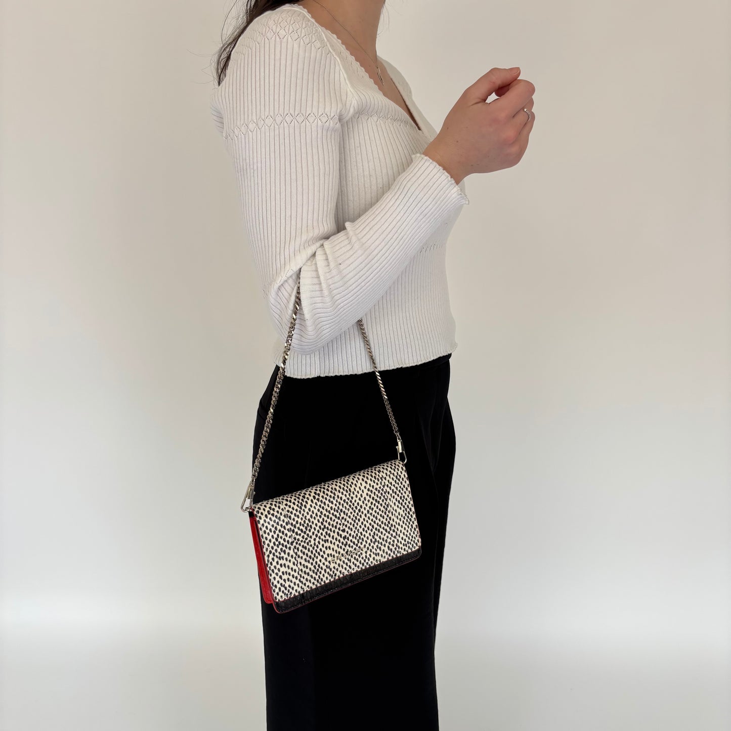 Givenchy Pandora Chain Wallet Snake