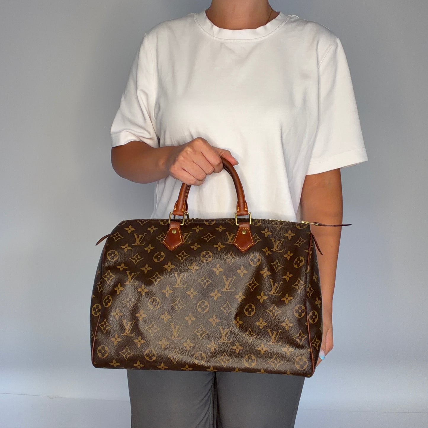 Louis Vuitton Speedy 35 Monogram RI2155 - 2015