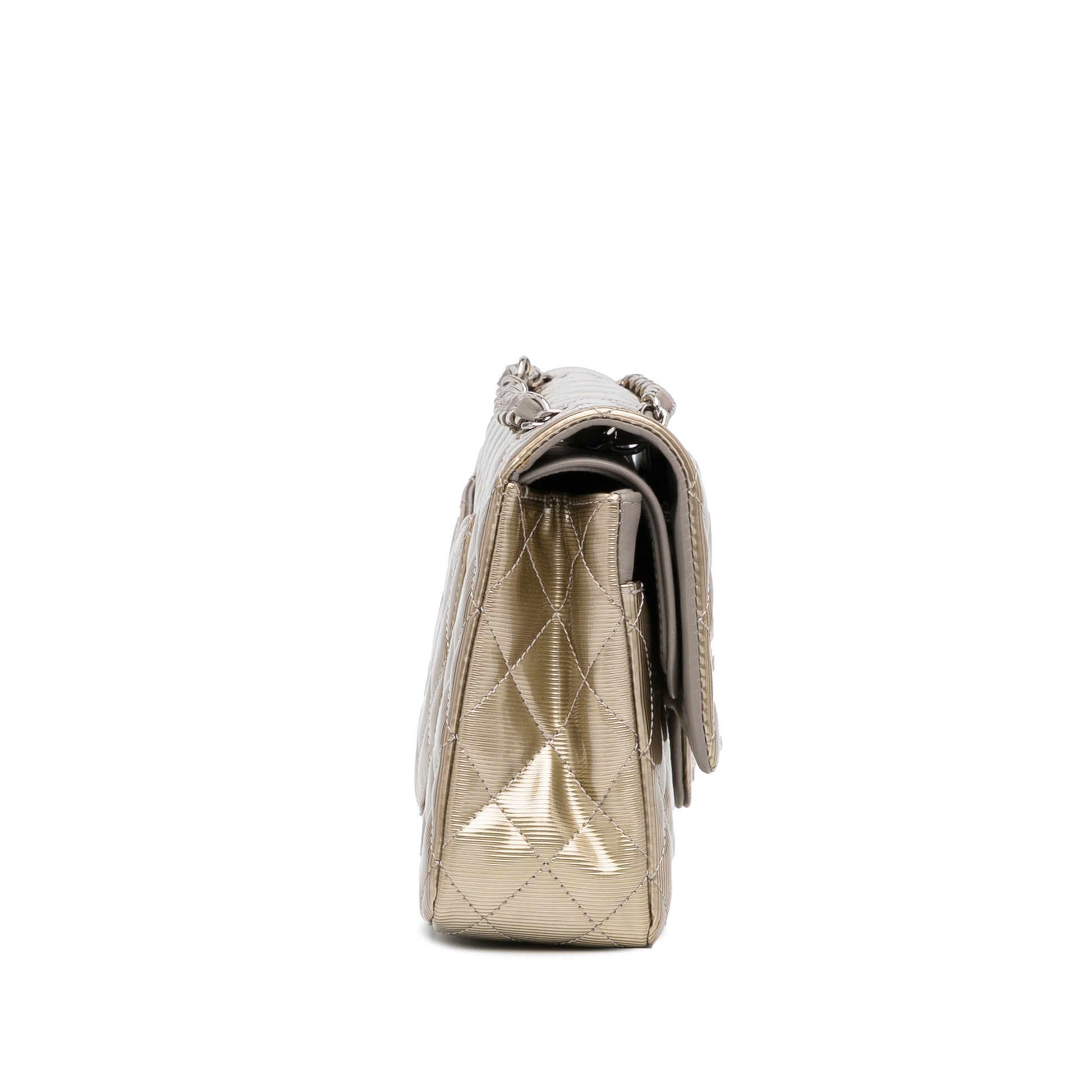 Medium Classic Patent Double Flap Image# 3