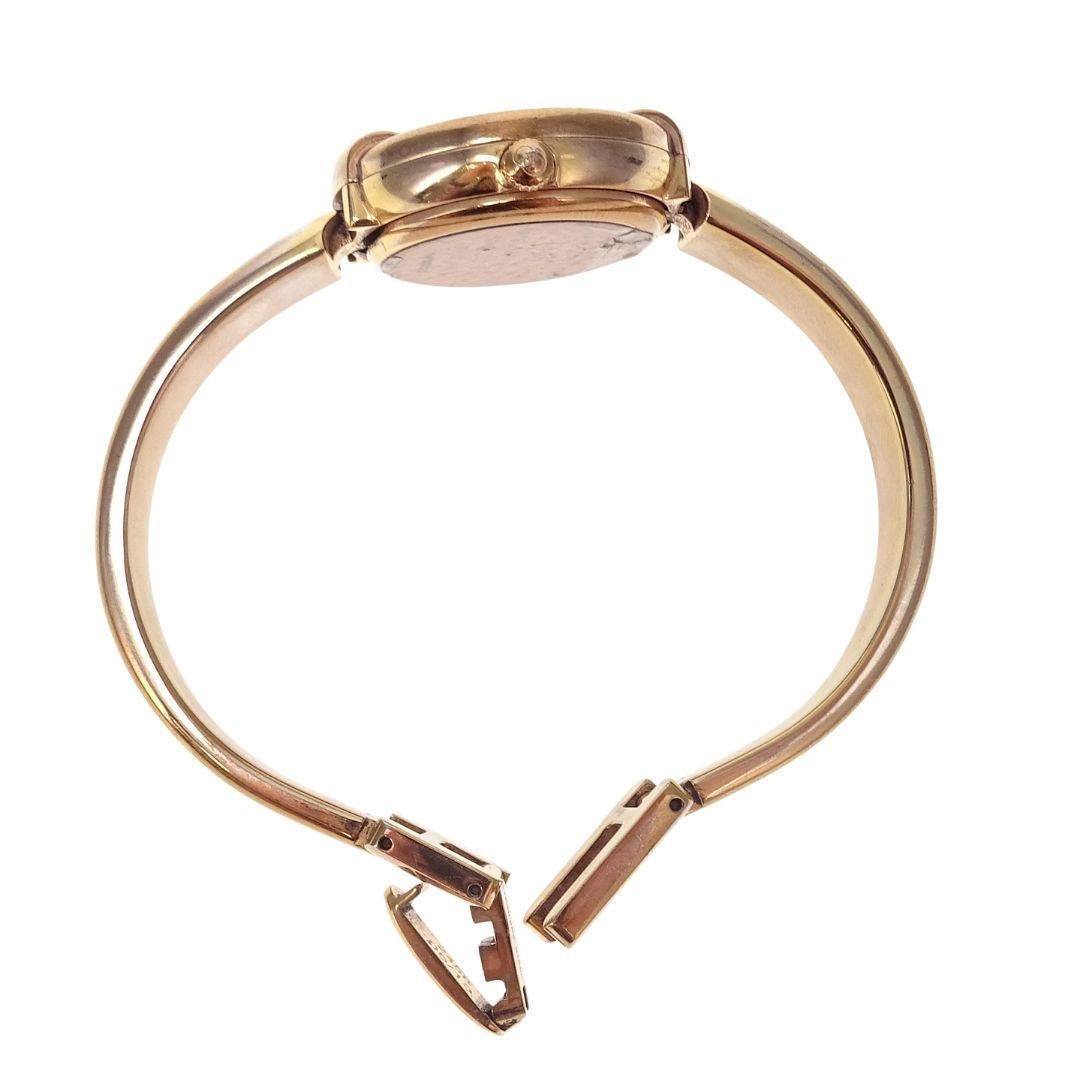 Gucci 1400L Horsebit GG Mother of Pearl Face