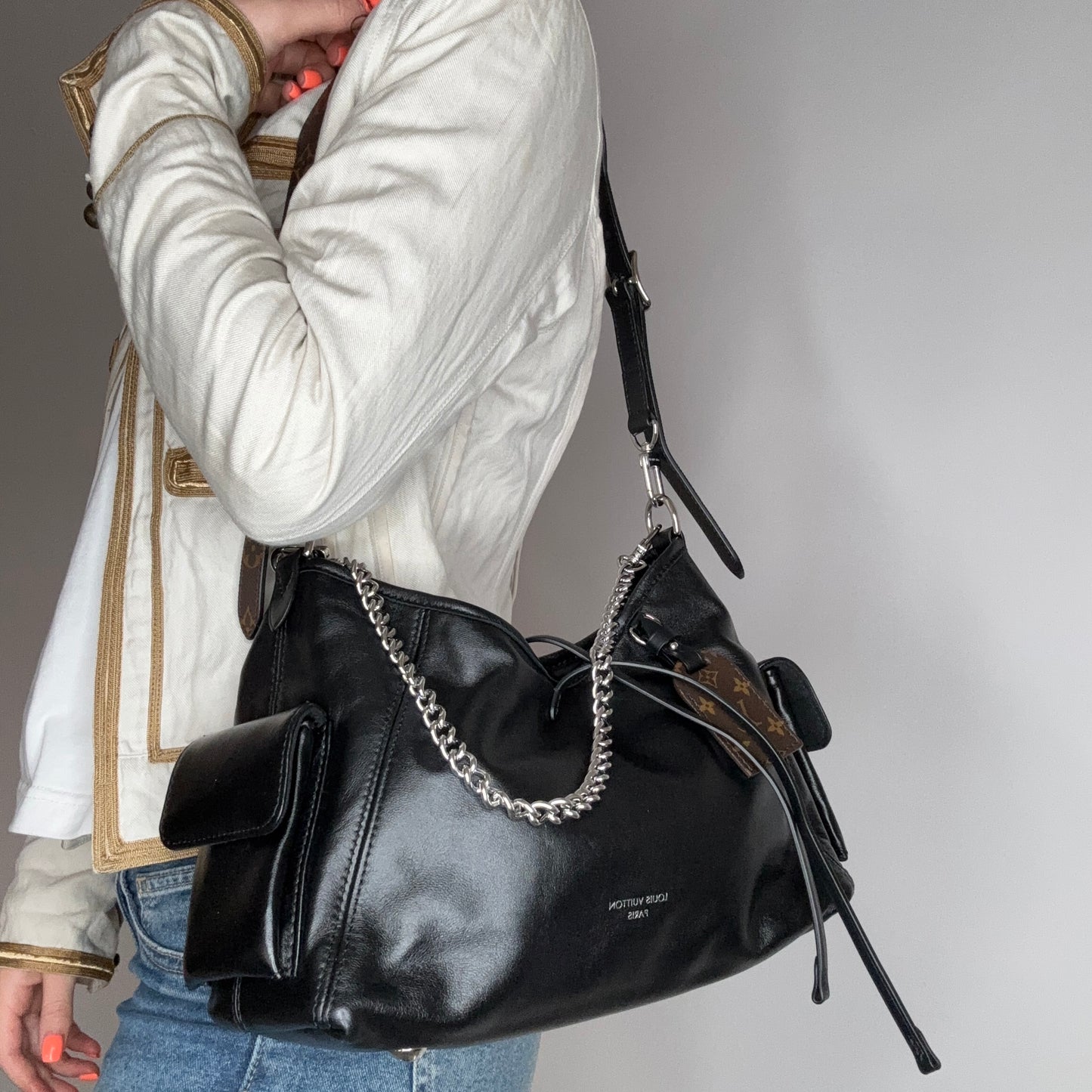 Louis Vuitton CarryAll Cargo Vibe PM Black