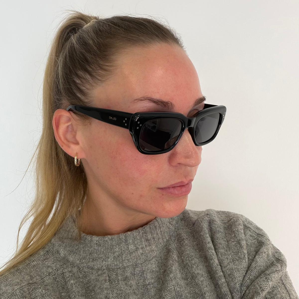 Celine Sunglasses CL40267U Black