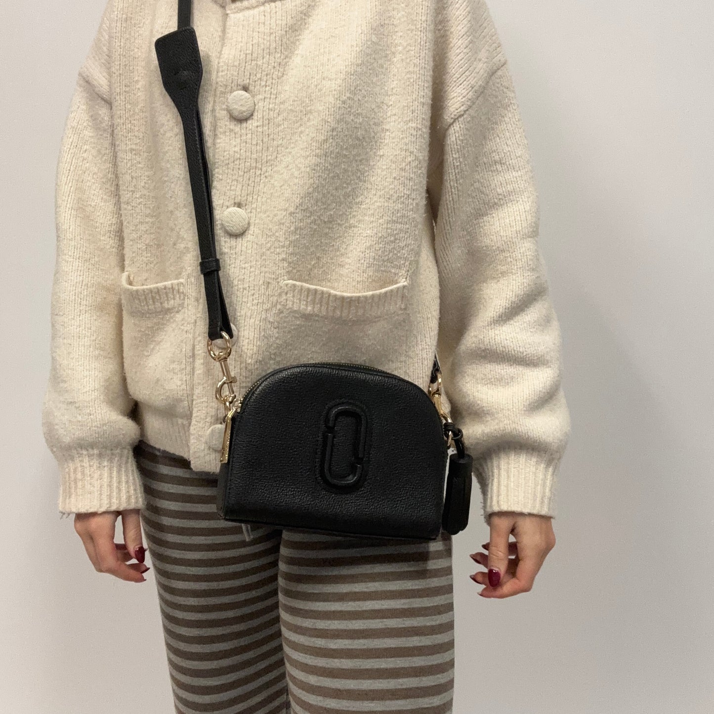 Marc Jacobs Shutter Crossbody Black