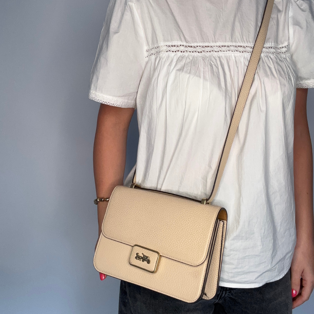 Coach Alie Shoulder Bag In Beige