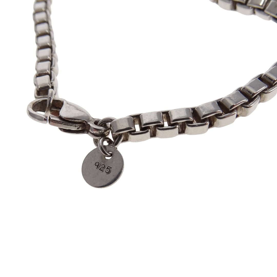 Tiffany & Co Venetian Link Necklace In Sterling Silver