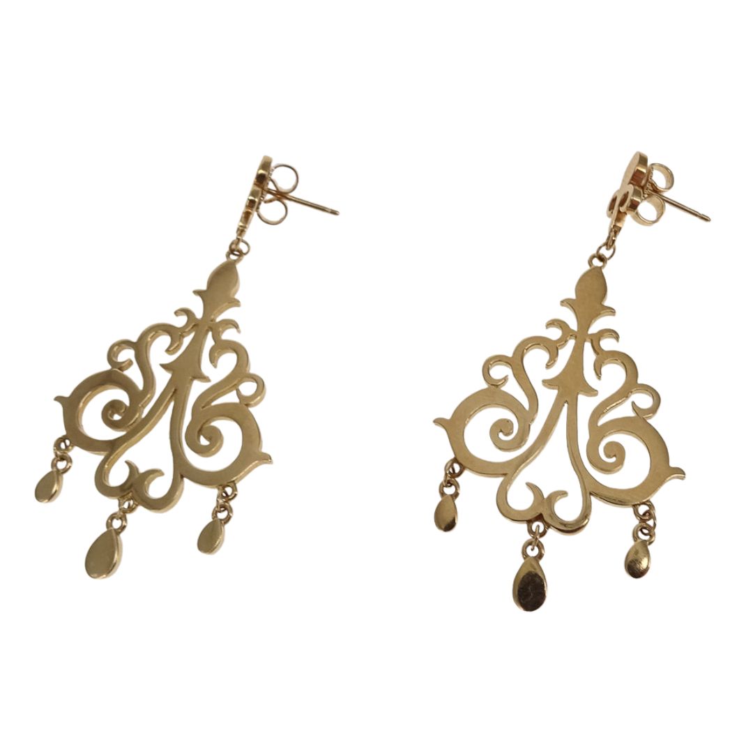 Tiffany & Co Enchant Chandelier Earrings 18k Gold