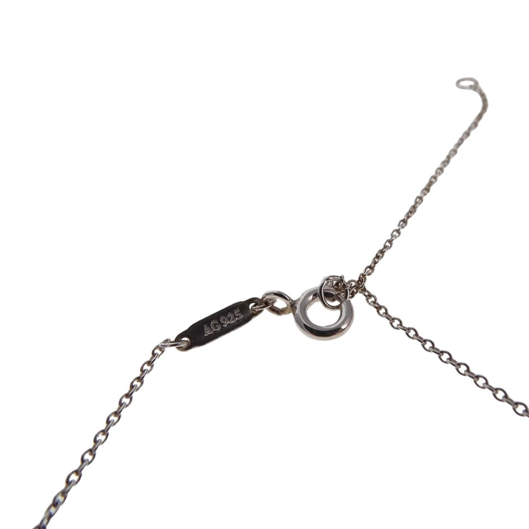 Tiffany & Co Infinity Pendant On Chain Sterling Silver