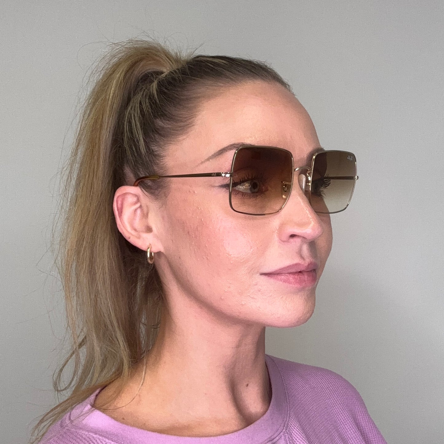 Ray-Ban 1971 Square Sunglasses Brown