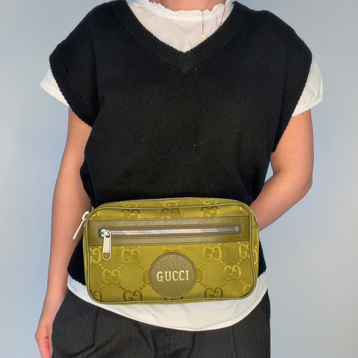 Gucci Off The Grid Waist Bag Green